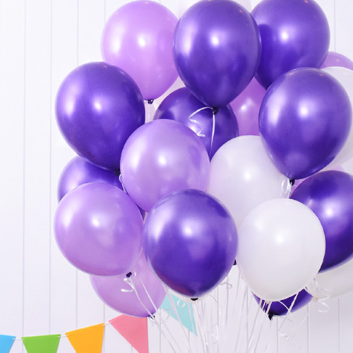 헬륨풍선(30개)-라벤더톤 이미지
